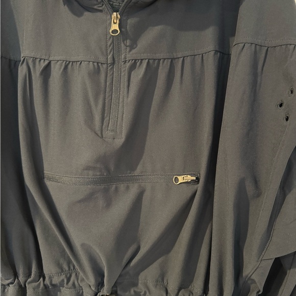 Zella Navy Excursion Hooded Packable Anorak (S) - Picture 9 of 12